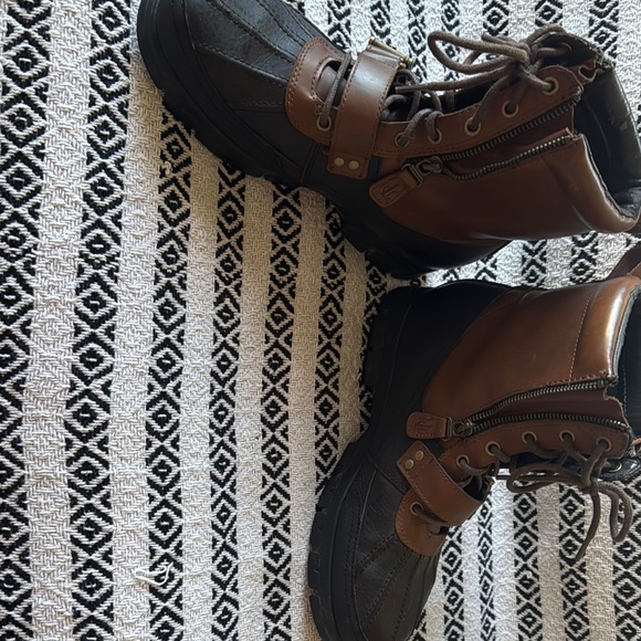 Ralph Lauren women’s Brown and Black Boots - Picture 7 of 9